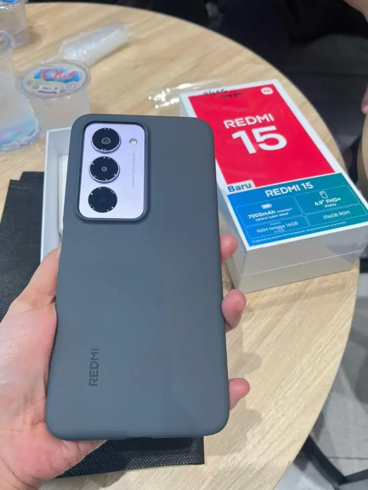 Redmi 15 8/128 batrai 7000mah new garansi resmi