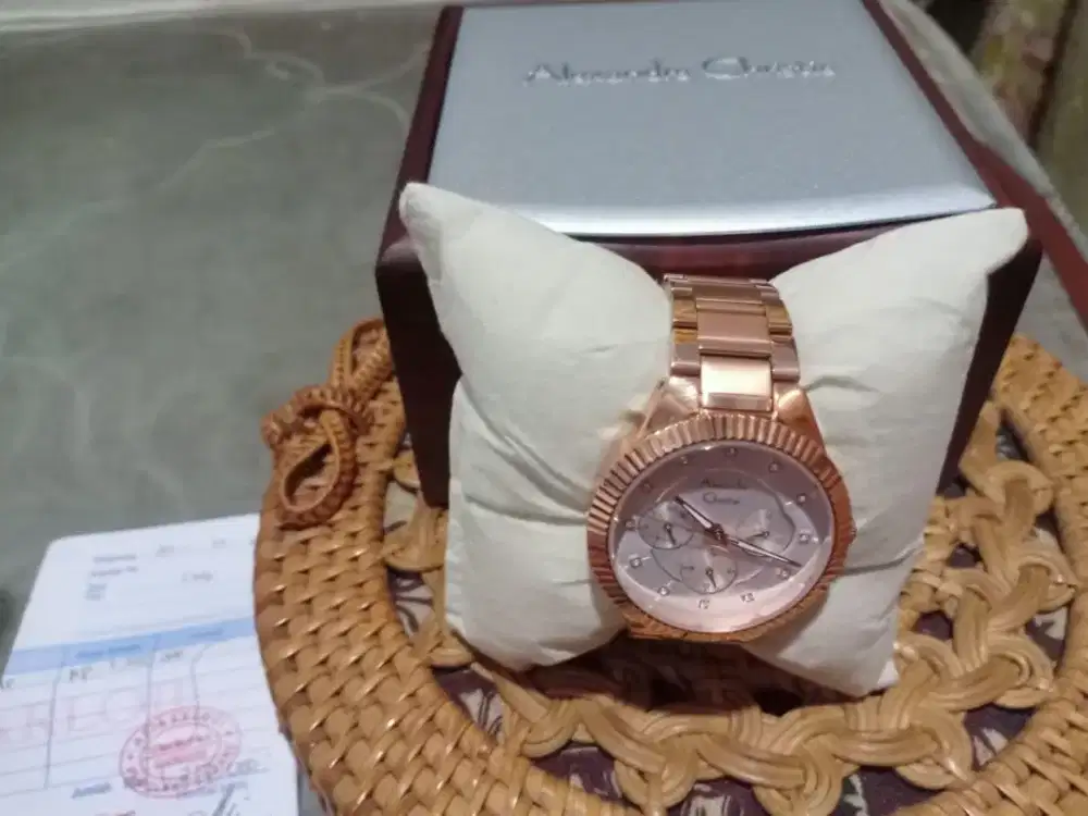 jual butuh jam tangan alexander cristi original