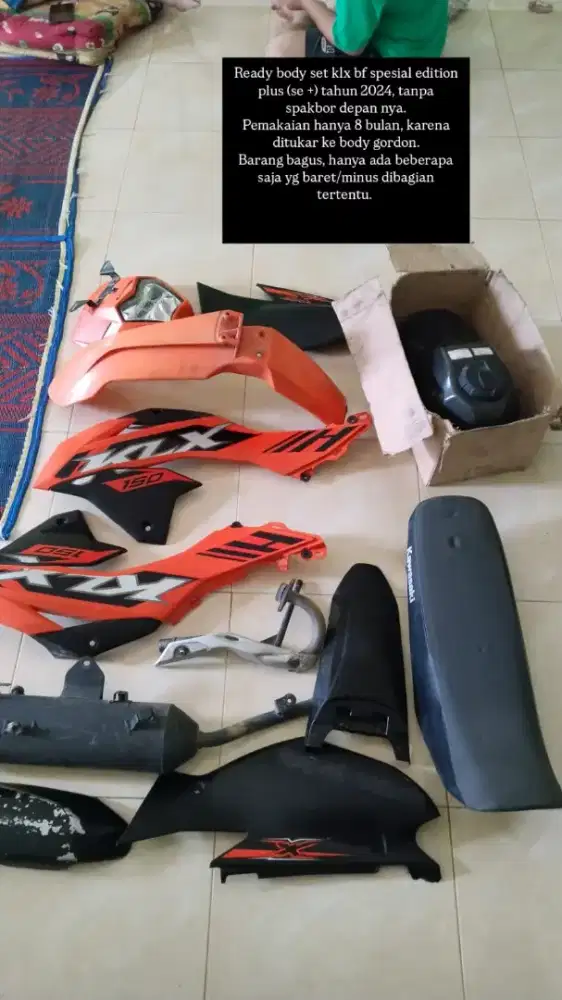 Body set klx bf se+ (spesial edition plus) 2024