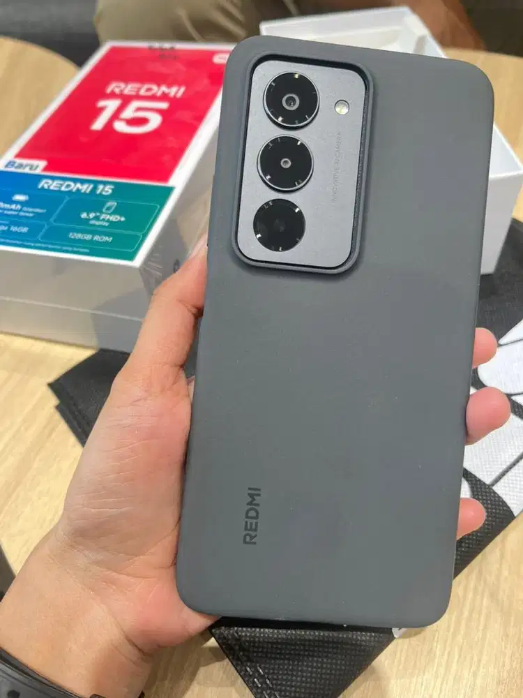 Redmi 15 8/128 nfc new garansi resmi
