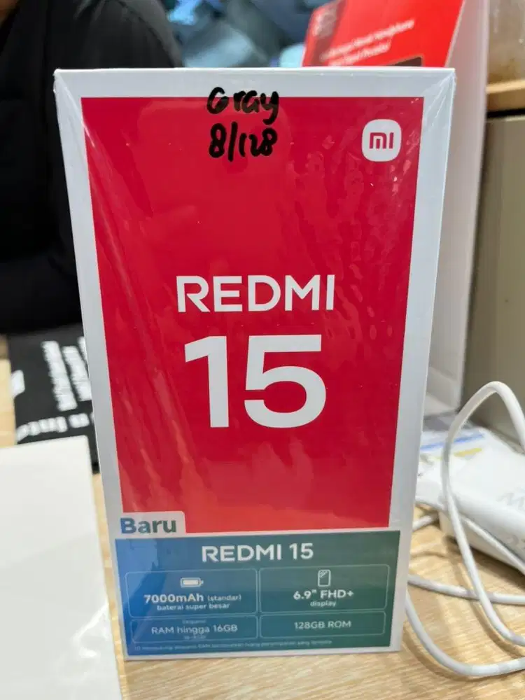 Redmi 15 8/128 new nfc btrai 7000mAh