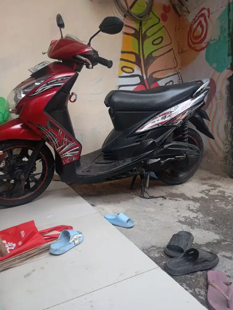 MIO SOUL 2009 merah maroon