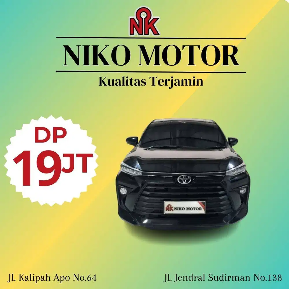(SPT BARU KM17RB) AVANZA 1.5 G 2023 AT