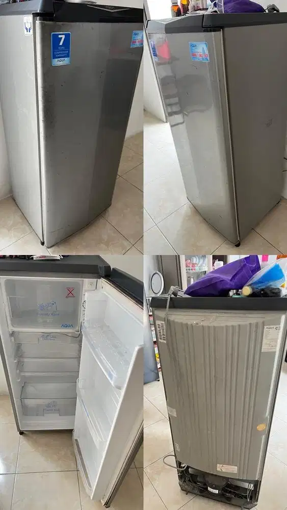 kulkas 1 pintu merk Aqua