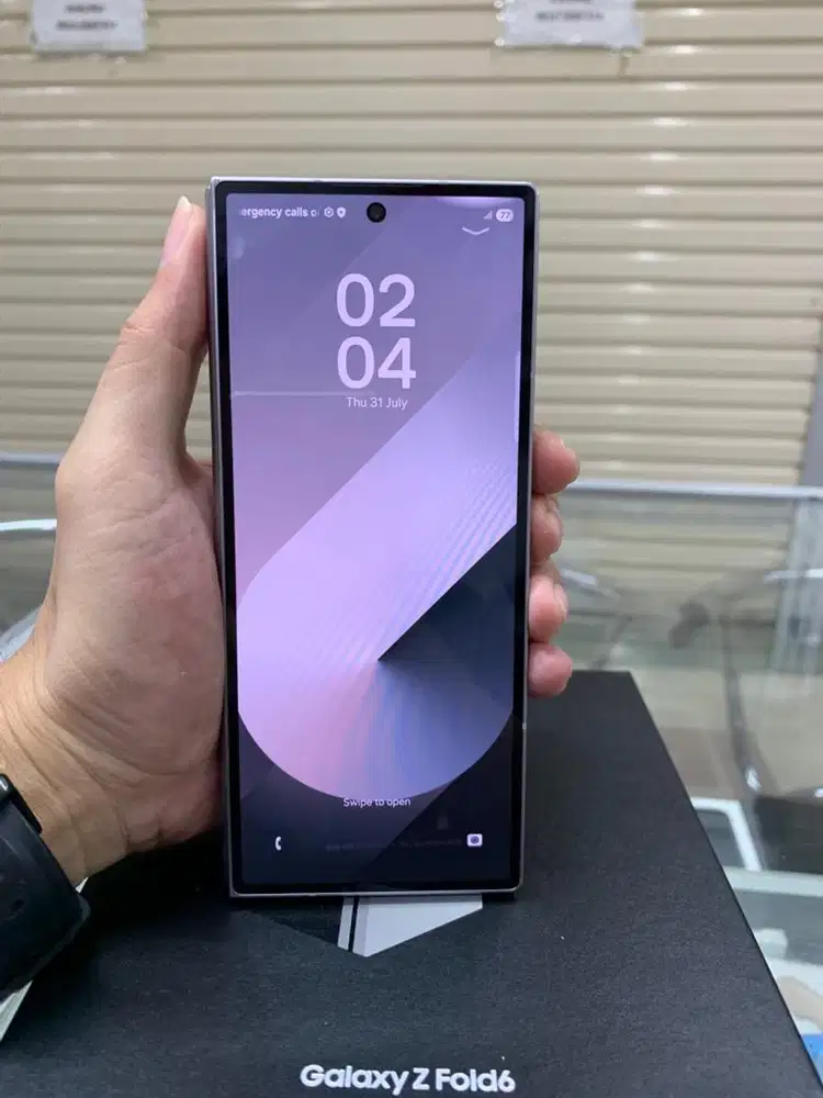 Samsung Zfold 6 resmi sein