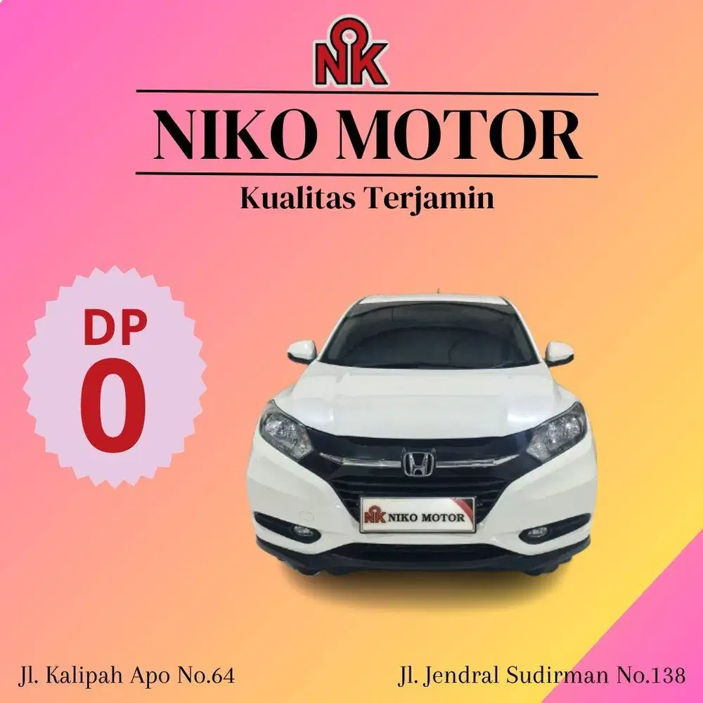 DP 0! TANPA DP! (MULUS) HRV 1.5 E 2015 AT