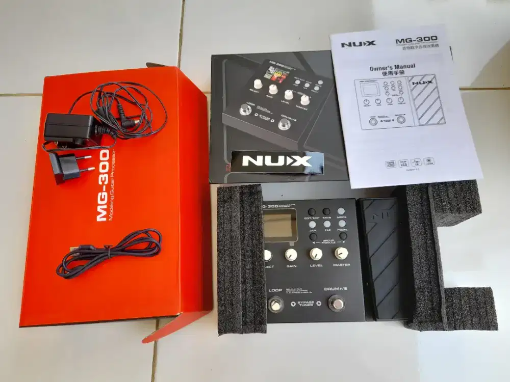 Dijual effect merk NUX MG 300 Original