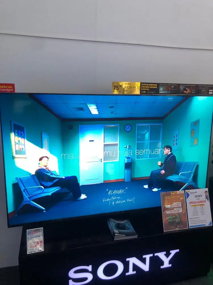 CICILAN TV SONY K-75XR70