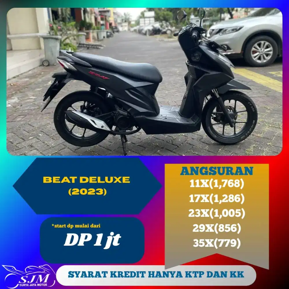 HONDA BEAT DELUXE 2023 MESIN HALUS