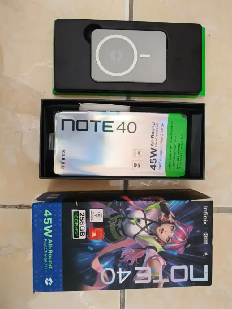 BU Infinix Note 40 Fullset