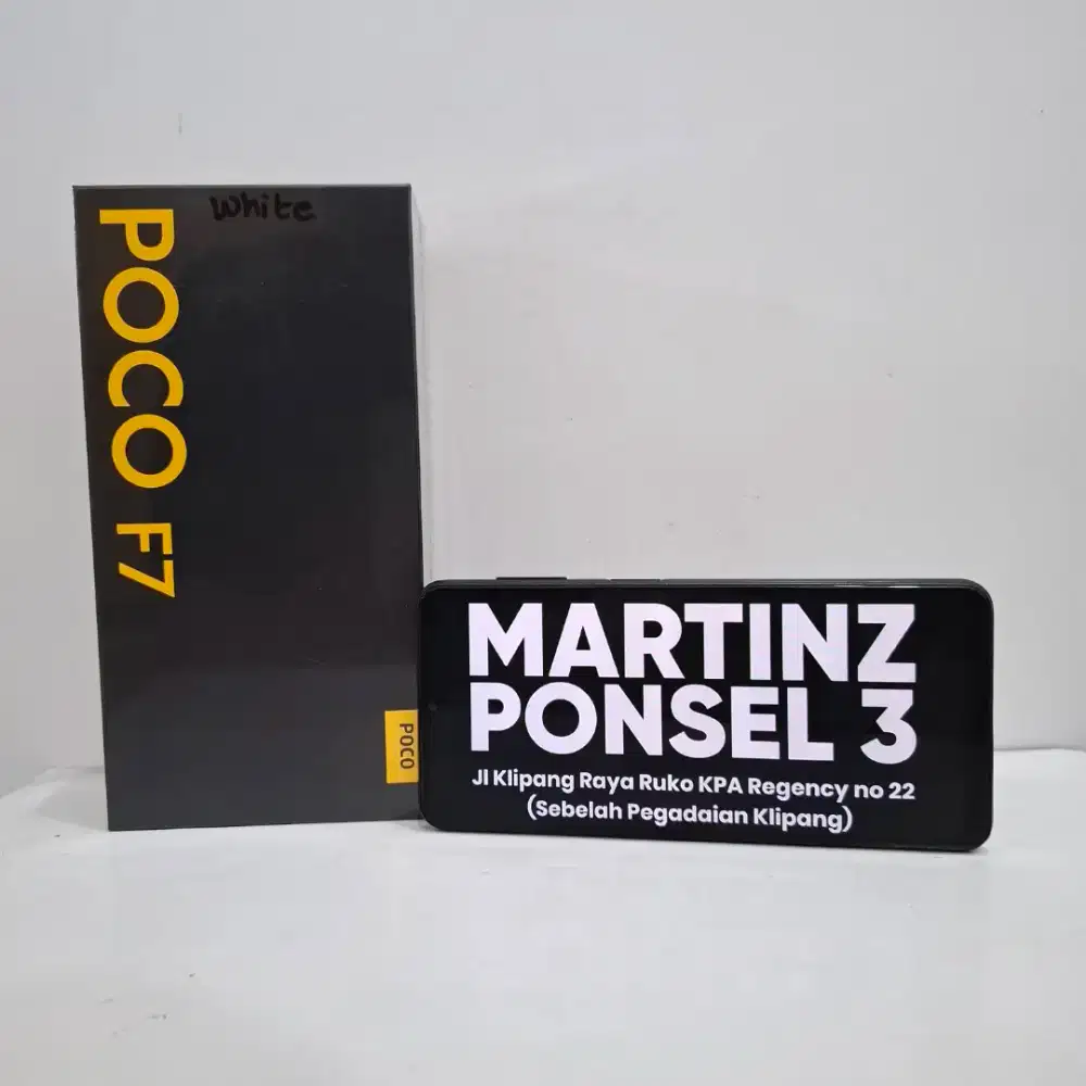Poco F7 12/512GB Garansi resmi 15 bulan. New