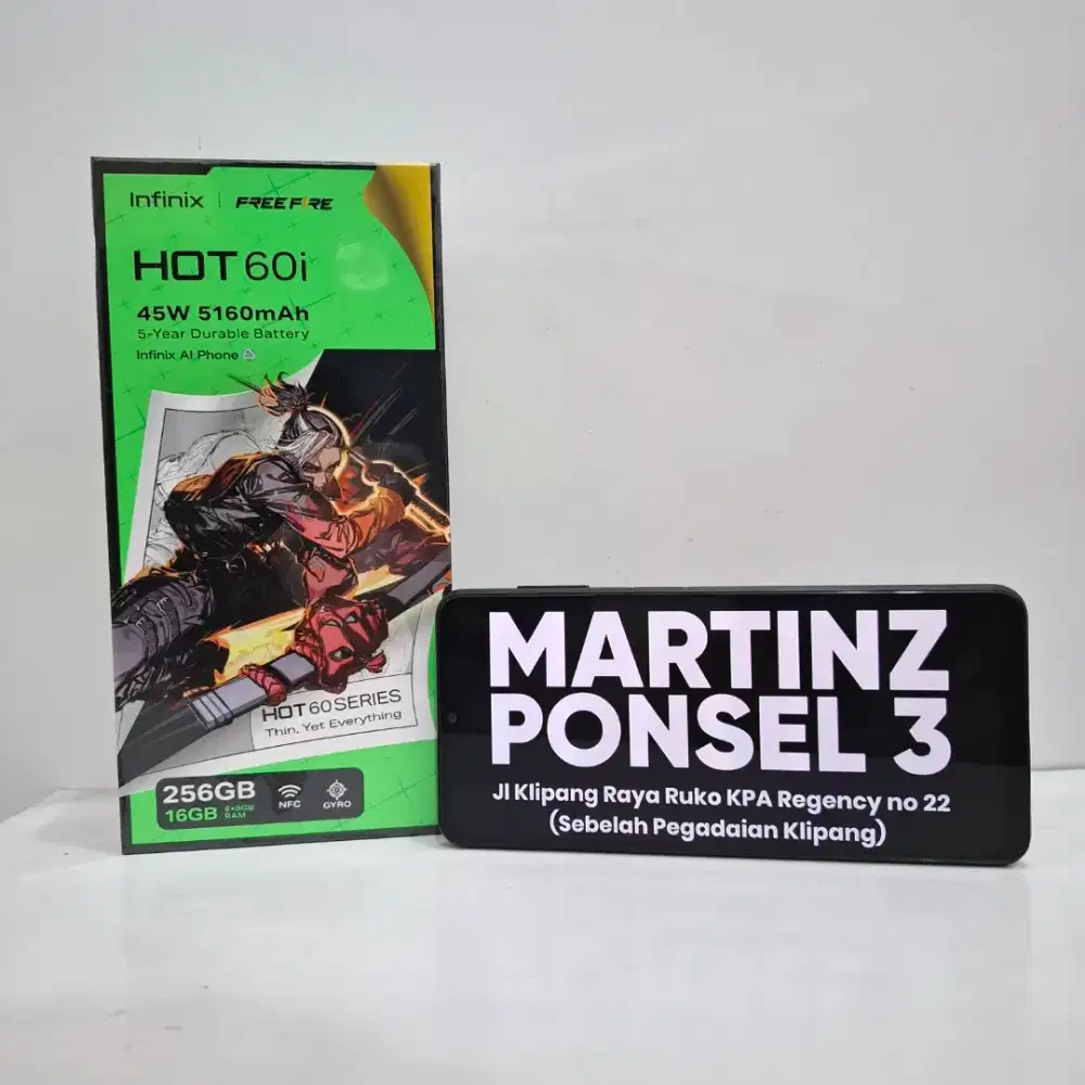 Infinix Hot 60i 8/256 Garansi Resmi 1 Tahun