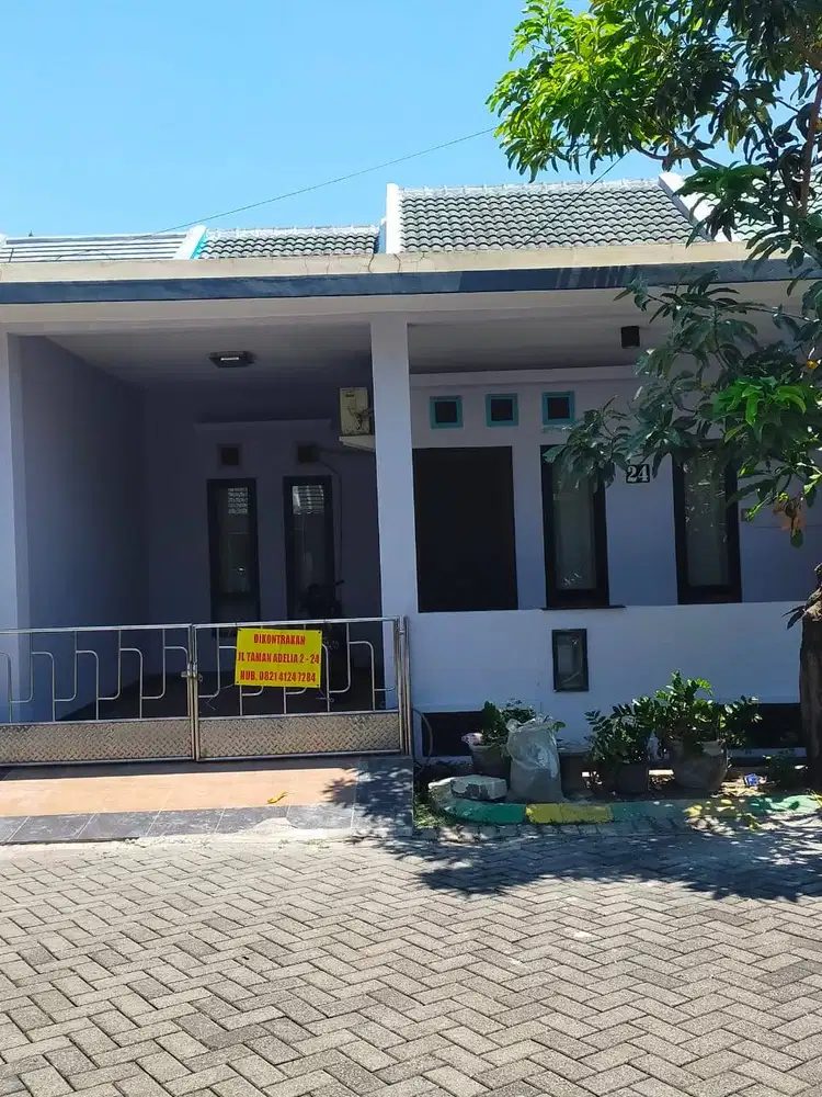 Dikontrakkan rumah 7x16 m2, di Waru, Sidoarjo