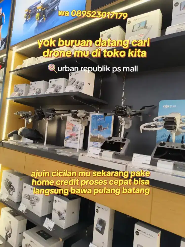 KREDIT KAMERA DRONE DJI BISA CICILAN TANPA DP
