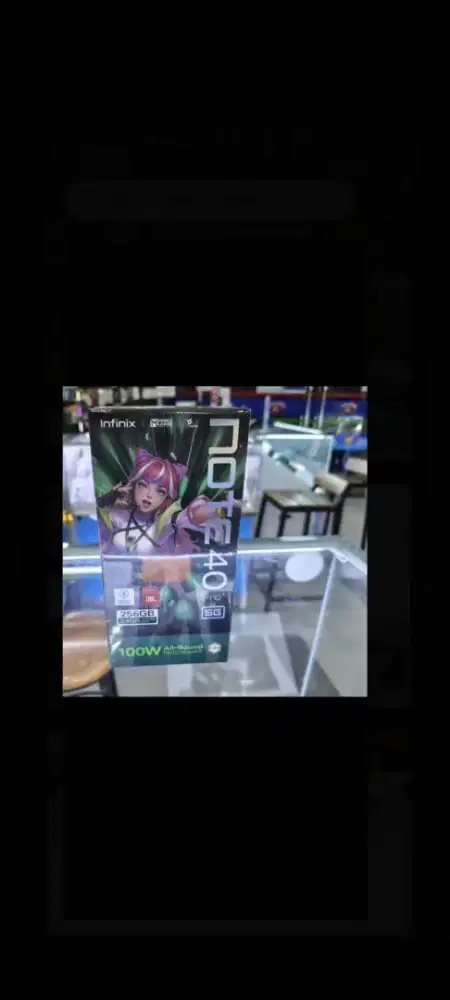Infinix note 40 pro plus ram 12gb 5G layar lengkung + wireless charger
