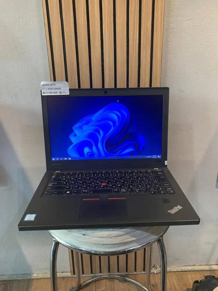 Laptop Kerja Laptop Thinkpad X270 Second Bergaransi