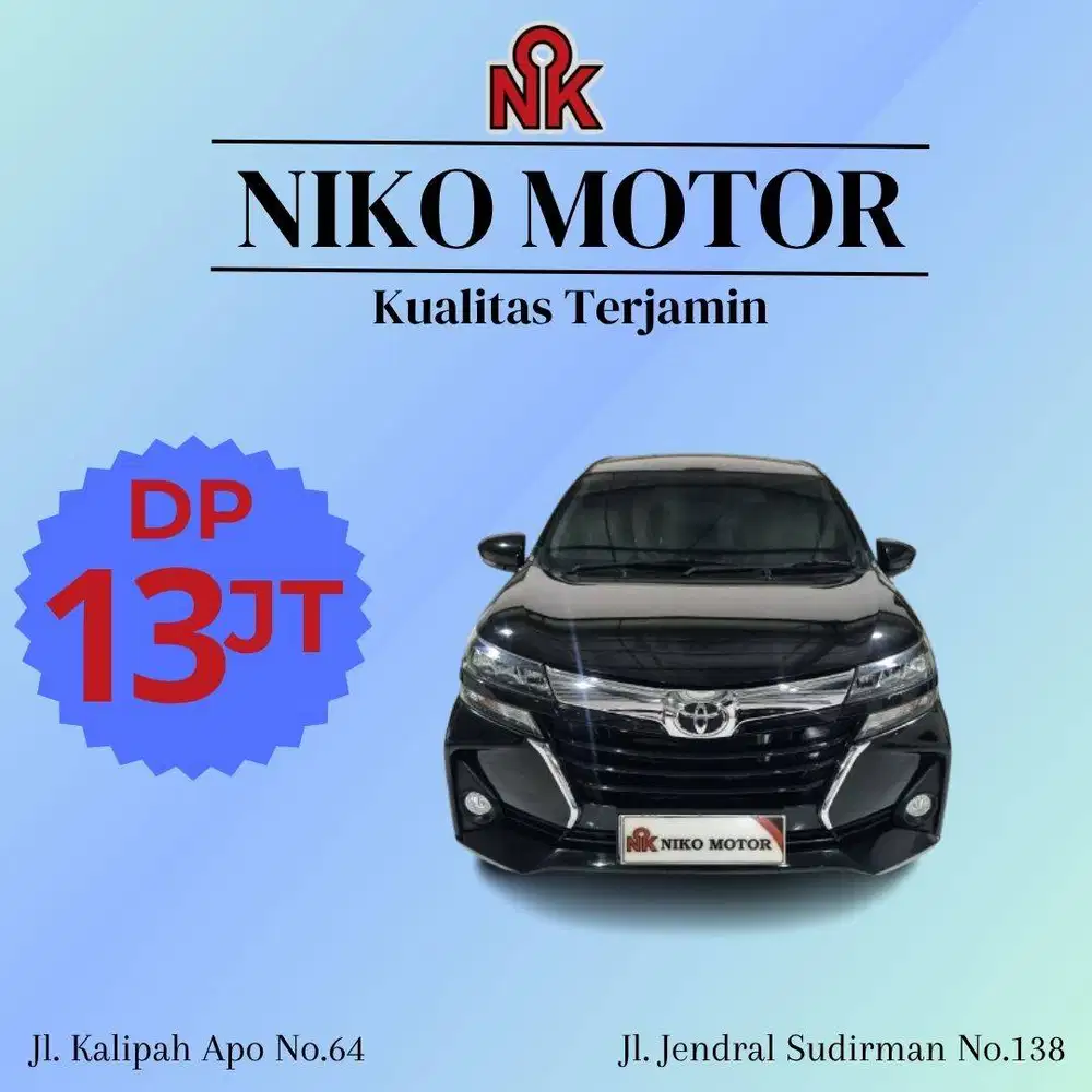 (ANTIK KM25RB) AVANZA 1.3 G 2021 MT :2020|2022