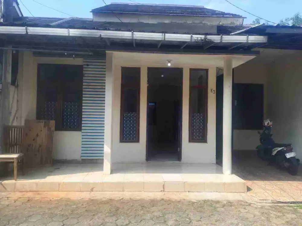 Rumah cluster di sewa tahunan tidak banjir dkt gang tape Jati Asih
