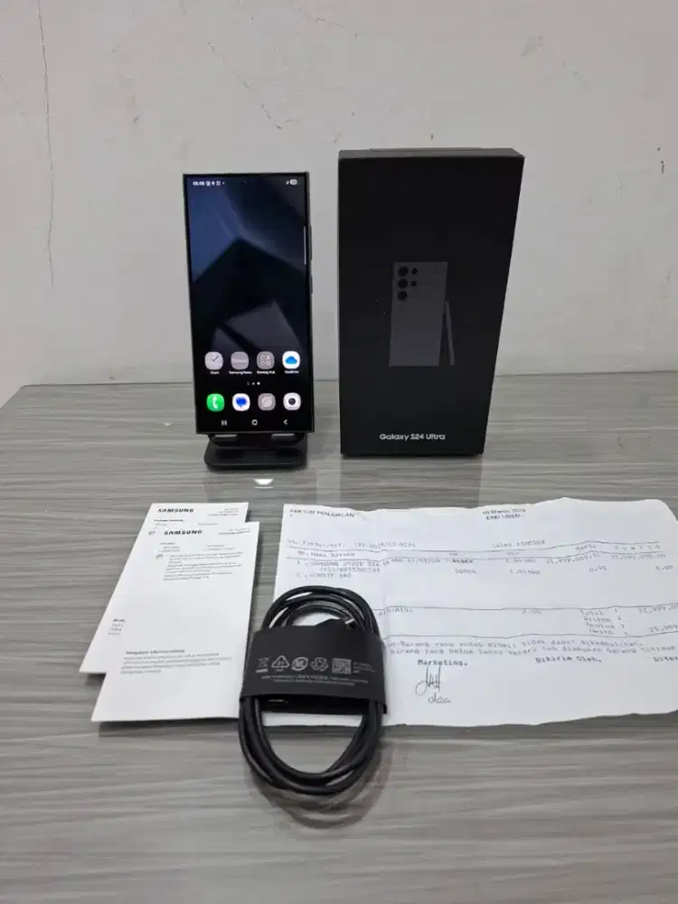 Samsung S24 Ultra SEIN ram 12g rom 512gb normal mulus lengkap