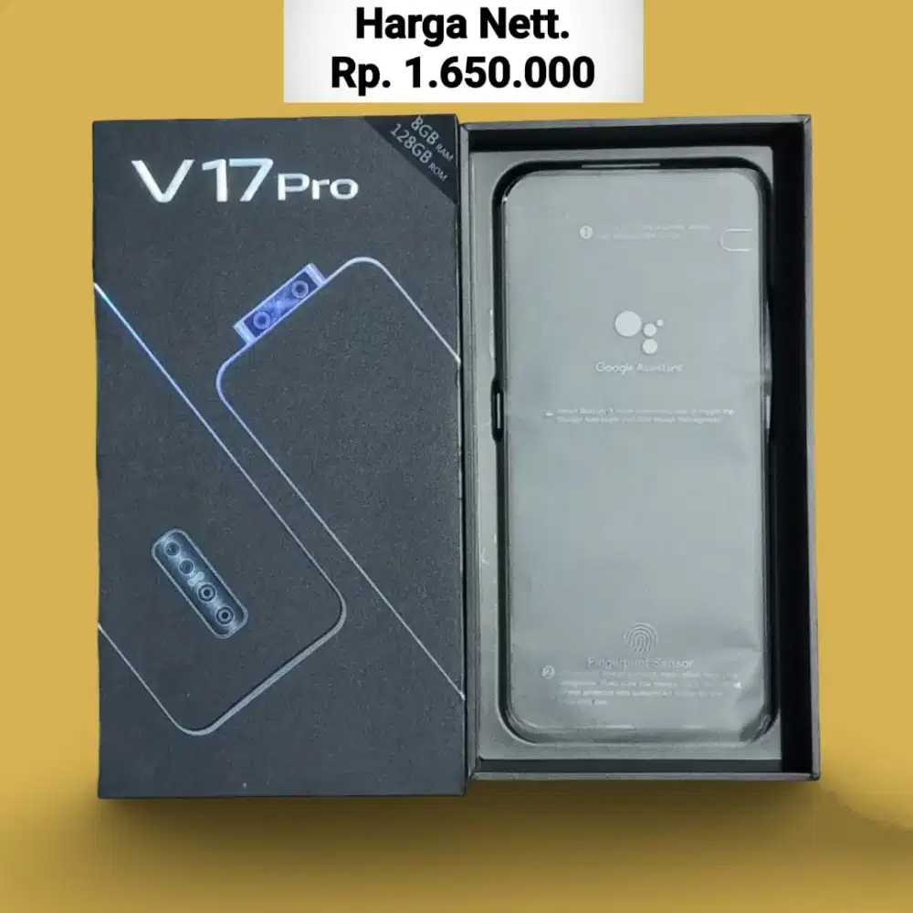NO TT / NO BT
VIVO V17 PRO 8+4/128 
99%LIKE NEW-NOMINUS