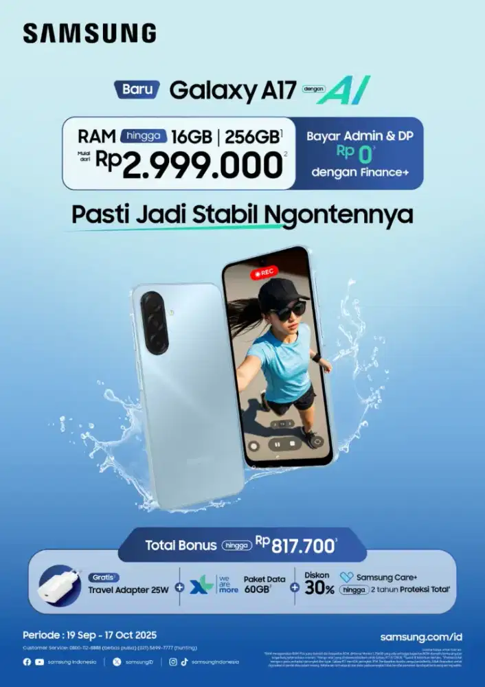 Samsung galaxy A17 series