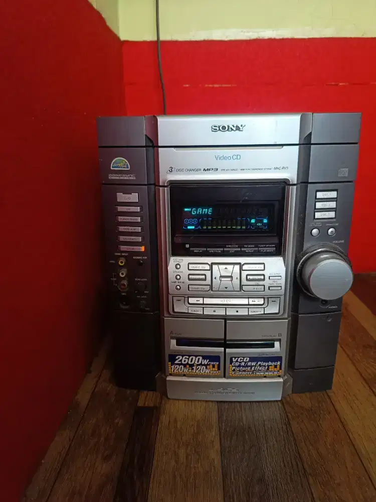 Head unit/compo sony tanpa speaker