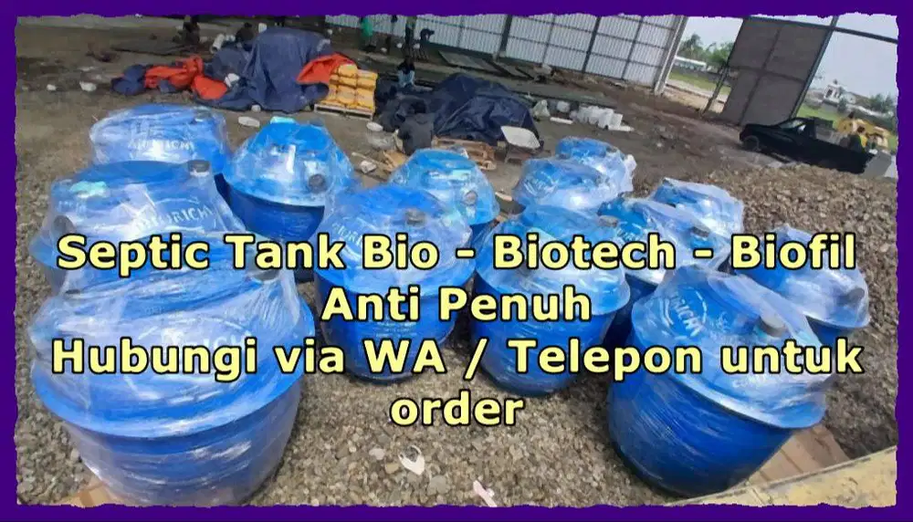 Septic Tank, Sepiteng Bio, Biotech, Biofil, Biotank,