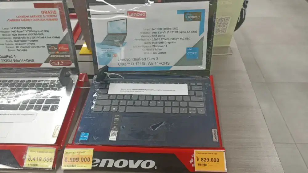 Laptop Lenovo Idea Pad Slim 3 Core 14 FHD