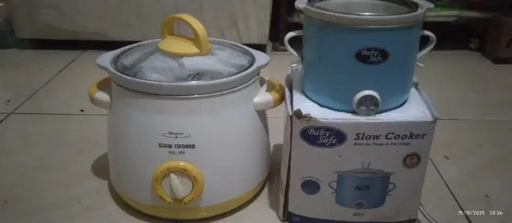 Slow cooker mpasi bayi