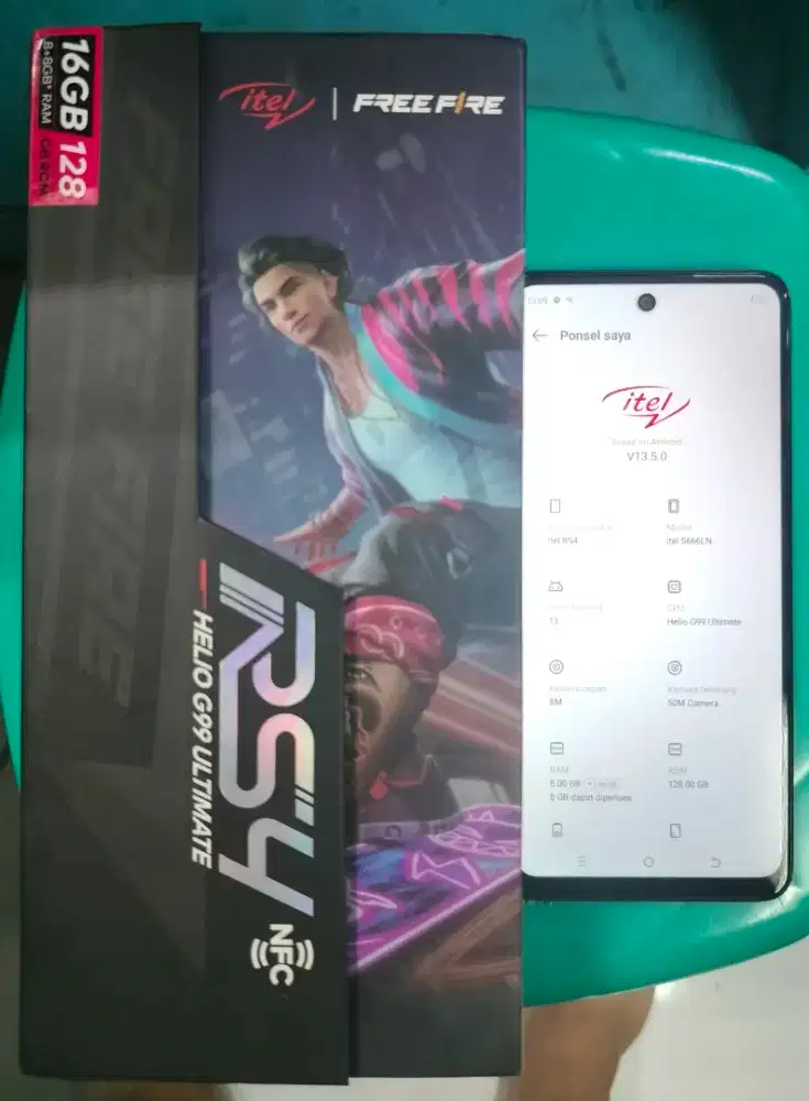 ITEL RS4 8+8/128Gb FULLSETT