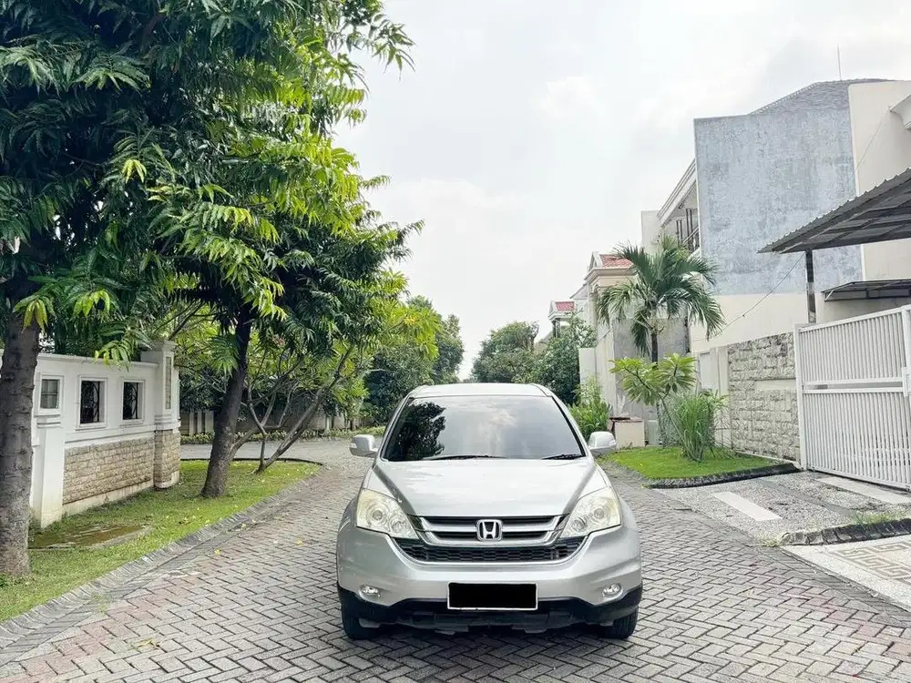 Honda CRV 2.0 Matic 2010 Facelift Silver Mulus Plat L
