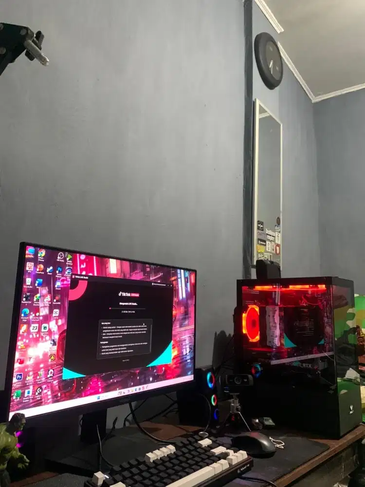 PC Gaming Streaming Editing Fullset