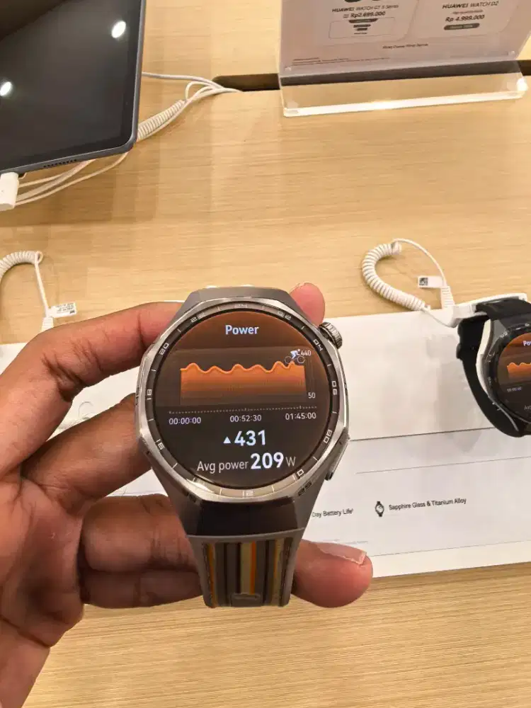 New Huawei Watch GT 6 Pro Brown Free FreeBuds 6i senilai 1,2 jt