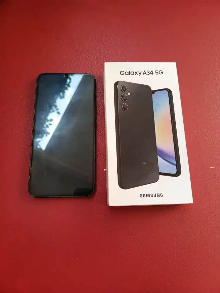 DIJUAL SAMSUNG GALAXY A34 5G 8/256 SECOND