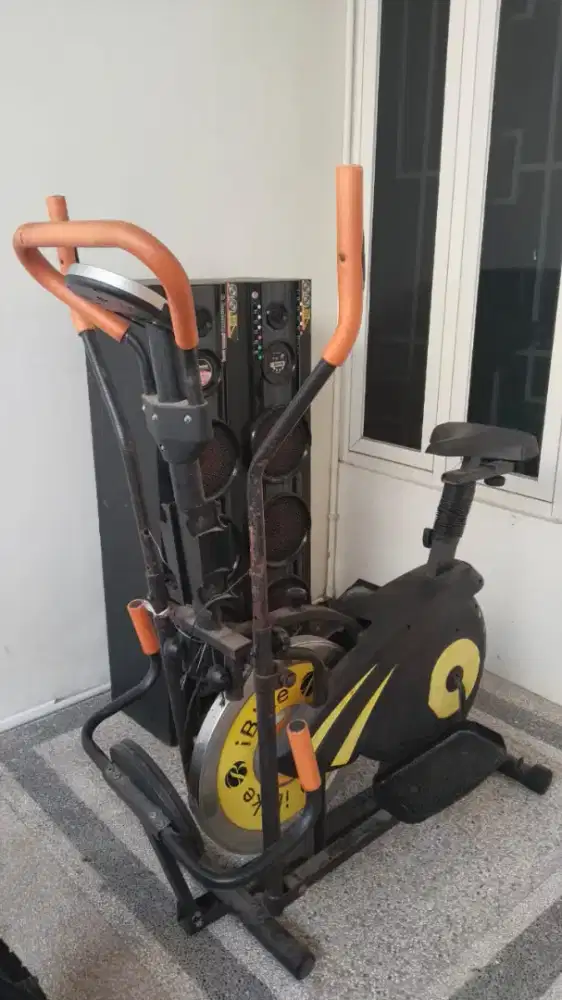 Alat fitness sepeda statis