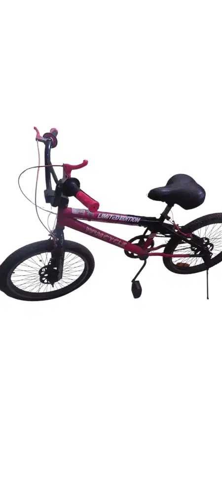 Sepeda bmx merah murah