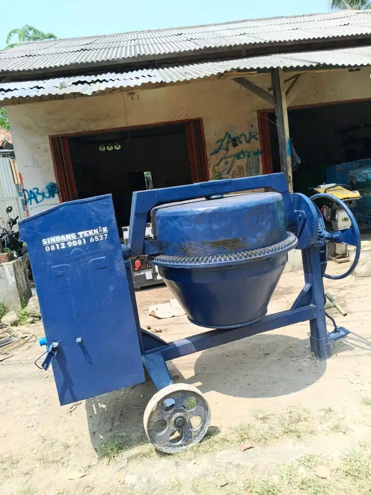 Jual Mesin Molen Cor Beton Merk Trindo Kondisi Siap Kerja