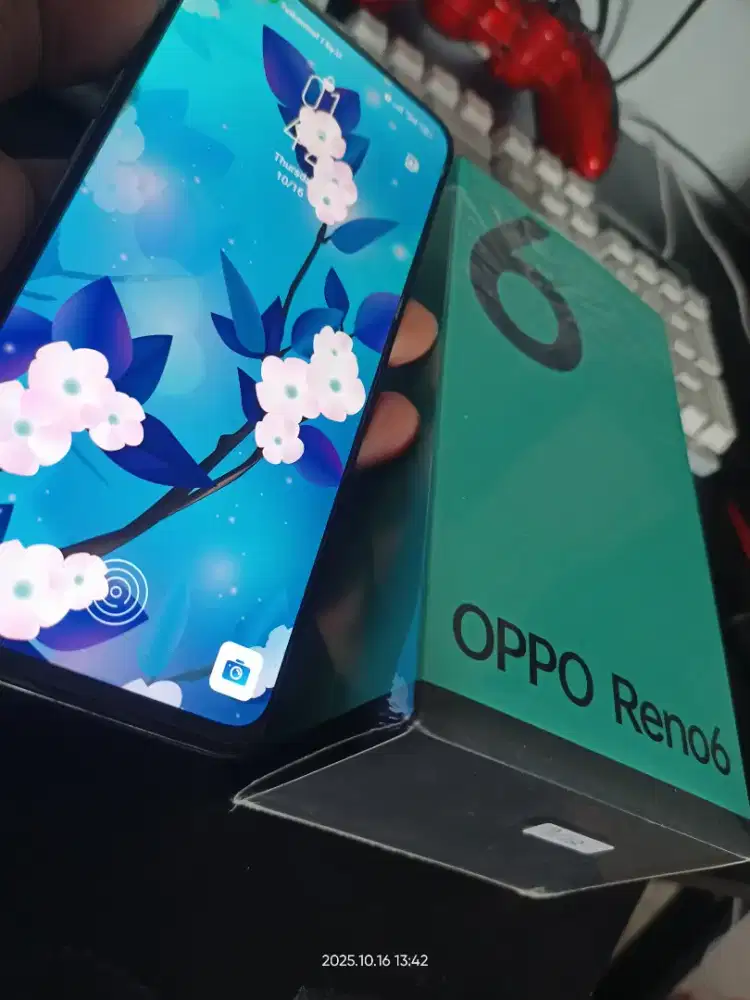 Oppo Reno 6 fullset garansi personal