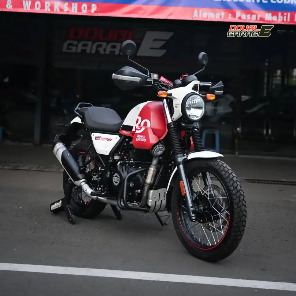 ROYAL ENFIELD  HIMALAYAN SCRAMBLER 411 MERAH PUTIH 2024