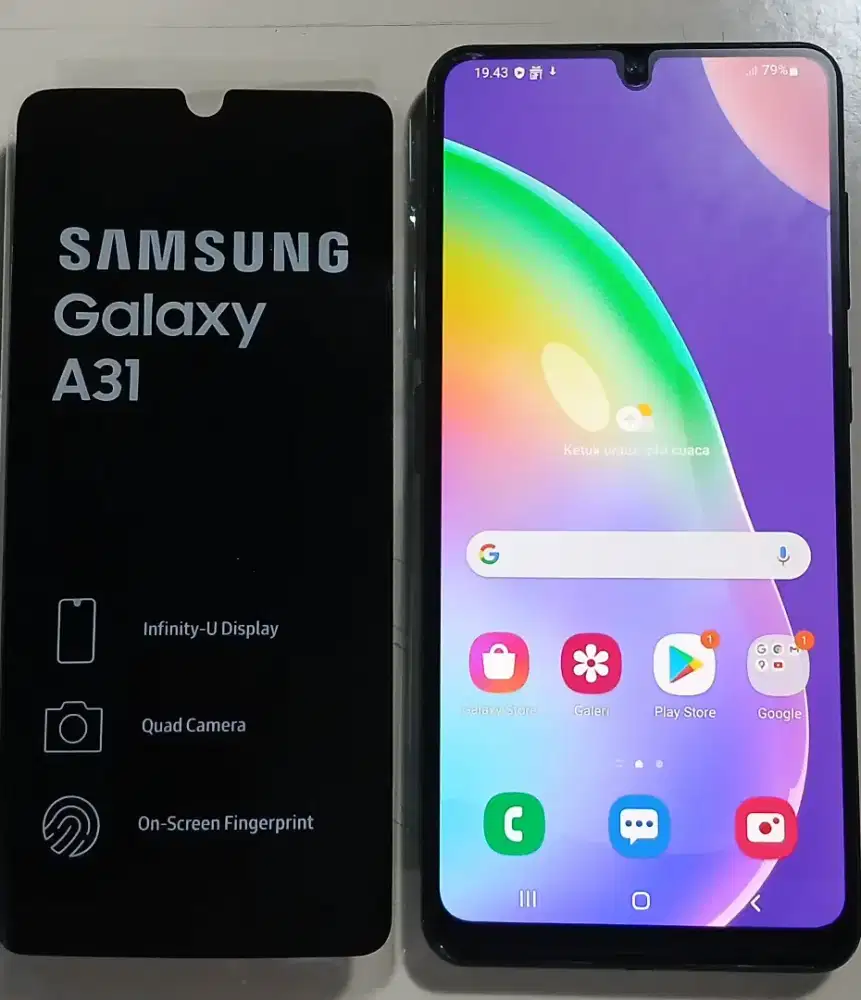Samsung A31 (RAM 8/128GB)  Second