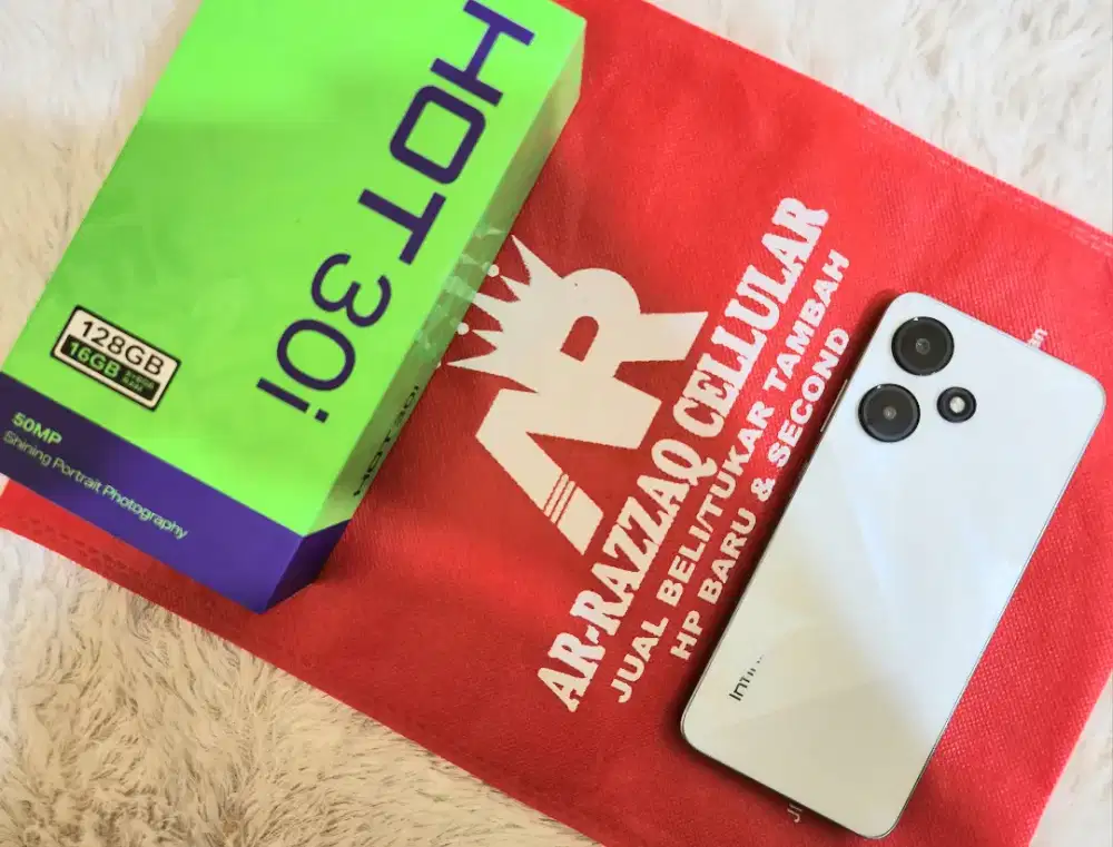 INFINIX HOT 30i 8/128 Baterai 5000 mah