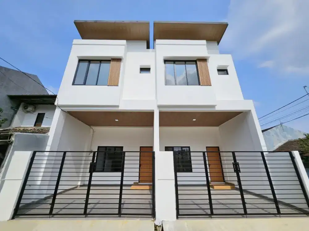 Rumah baru dua lantai perum pondok ungu permai bekasi kota