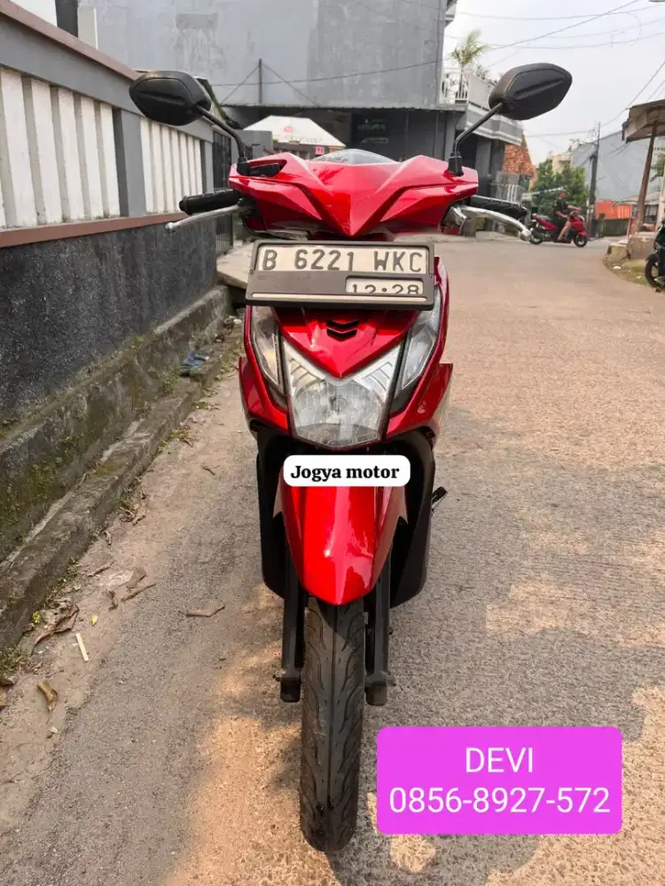 Honda beat fi th 2013 motor second berkualitas bagus