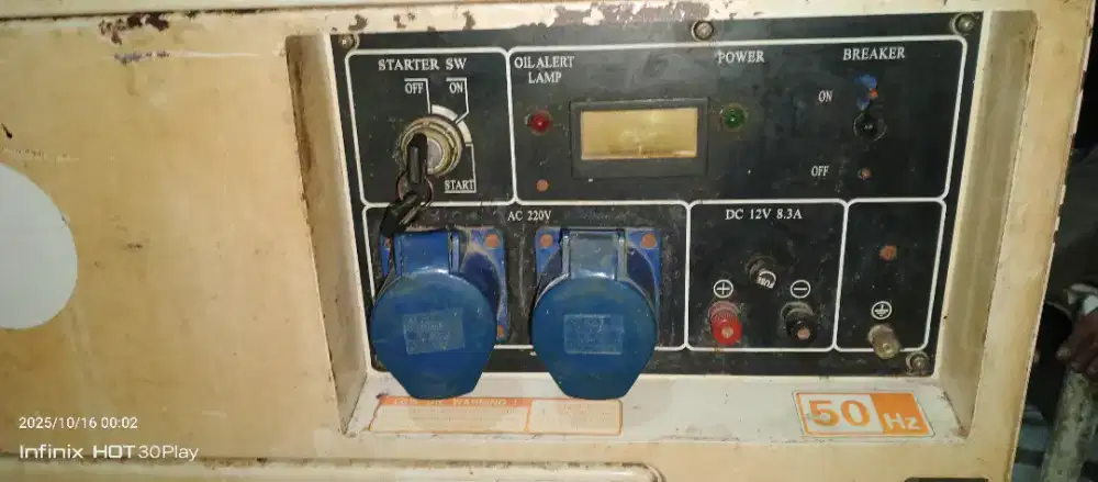 Jenset silent solar 5000 watt kondisi normal hidup listrik normal kok