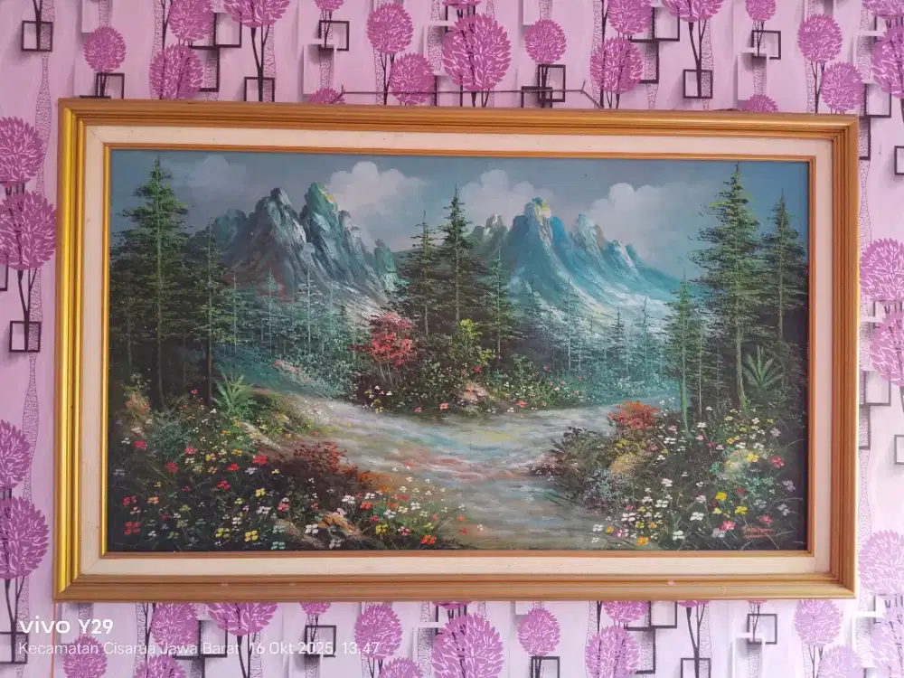 Lukisan Canvas Kuno