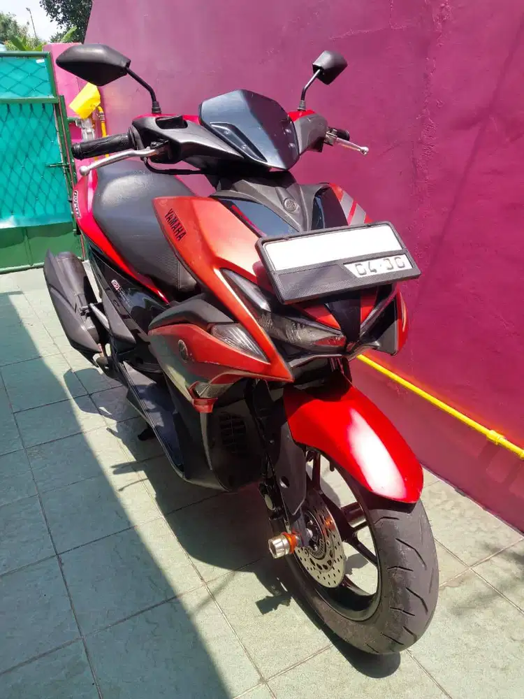 Yamaha Aerox Tahun 2017 Standard Merah