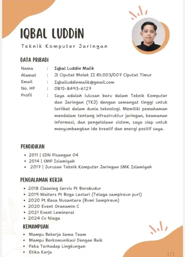 Mencari kerjaan