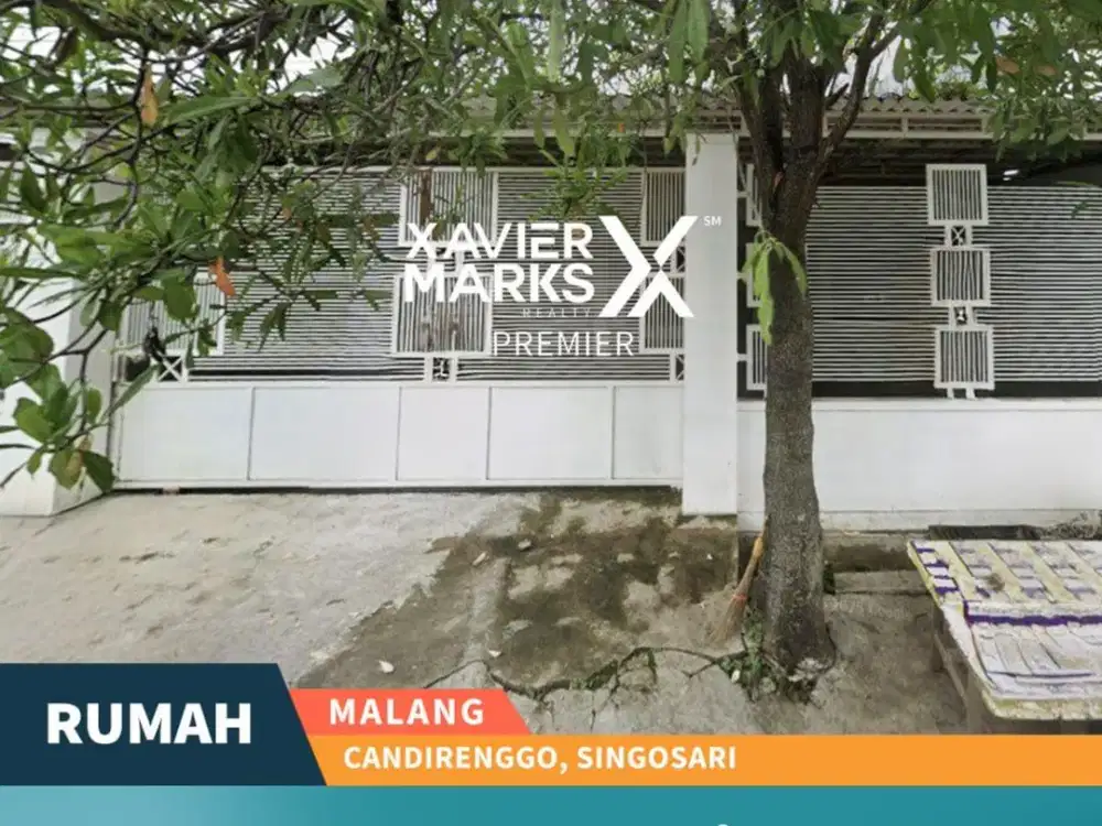 Rumah dan Tanah Luas Tepi Jalan Raya Candirenggo Singosari Malang