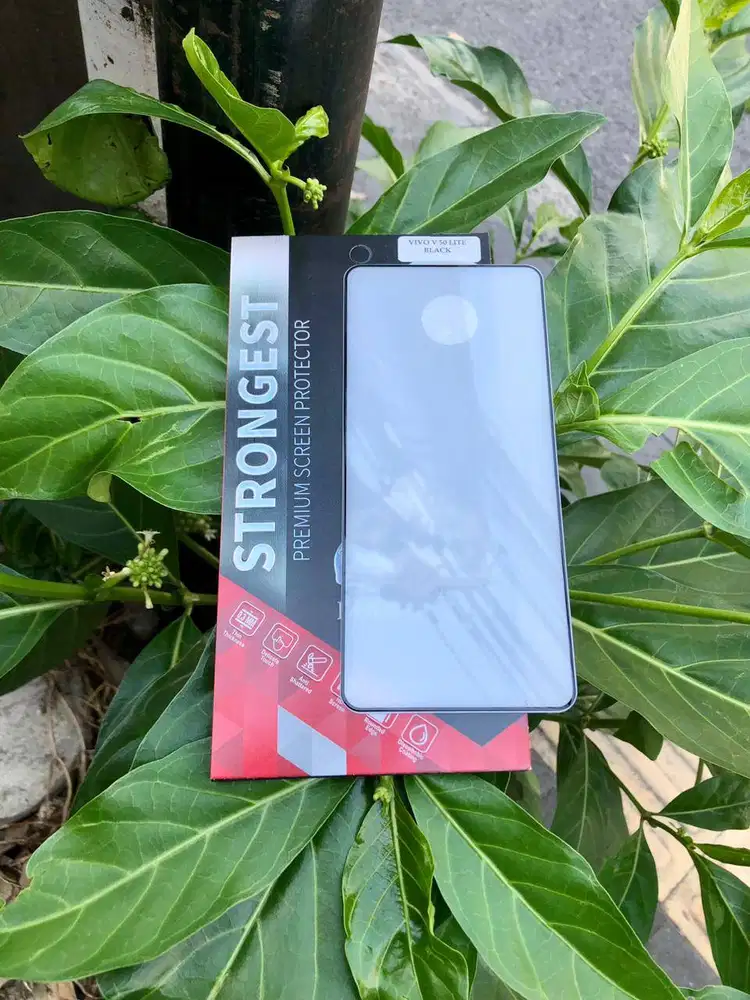 Tempered Glass Color Side Full Vivo V50 Lite