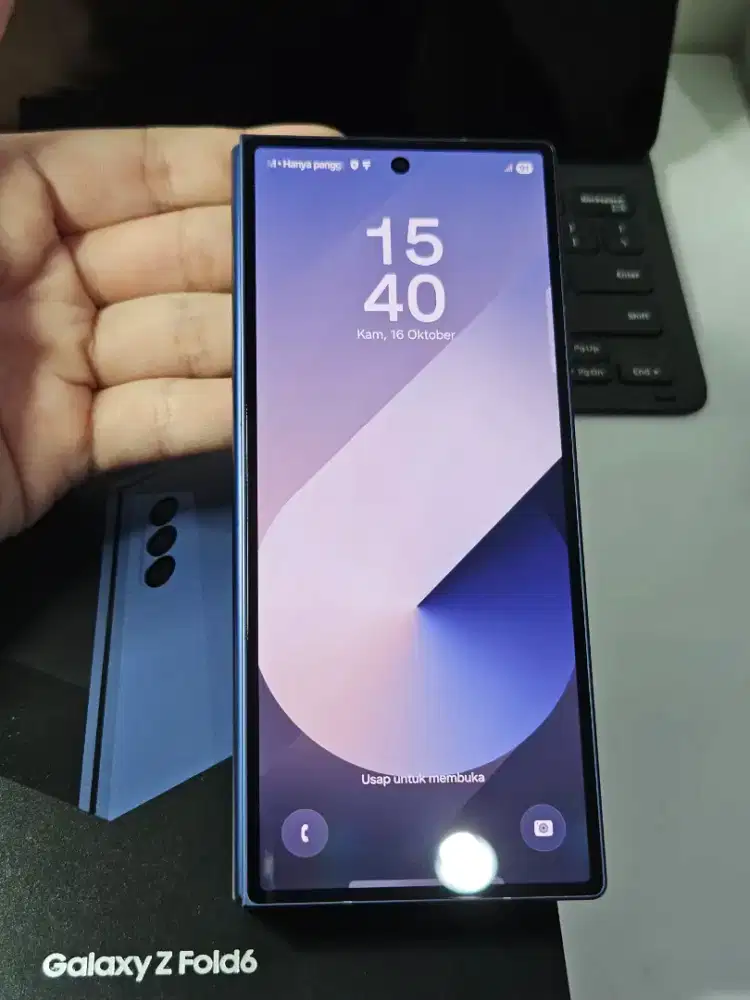 HP Samsung Z Fold 6 512gb resmi SEIN garansi hidup like new